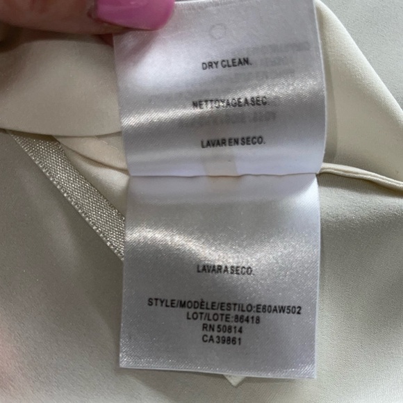 Elie Tahari Women’s Silk Halter-Neck Multicoloured Sleeveless Top Size S… - Picture 7 of 7